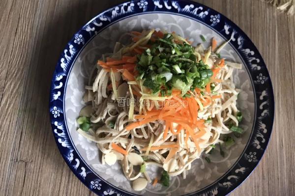 杏仁拌豆腐皮的做法图解6