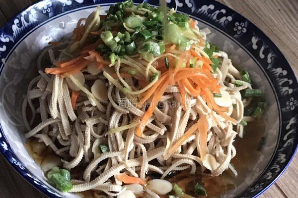 杏仁拌豆腐皮的做法图解8