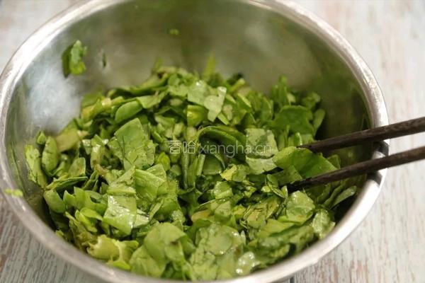 米粉蒸茼蒿的做法图解7