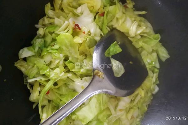酸辣包菜（开胃菜）的做法图解4
