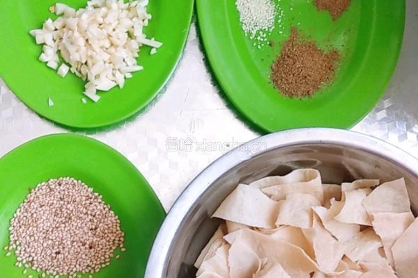 香辣蛋白肉的做法图解1