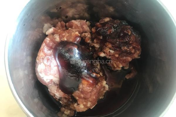 肉末豆腐蒸蛋的做法图解2