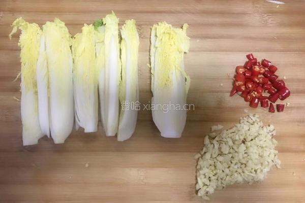 蒜蓉粉丝娃娃菜的做法图解3