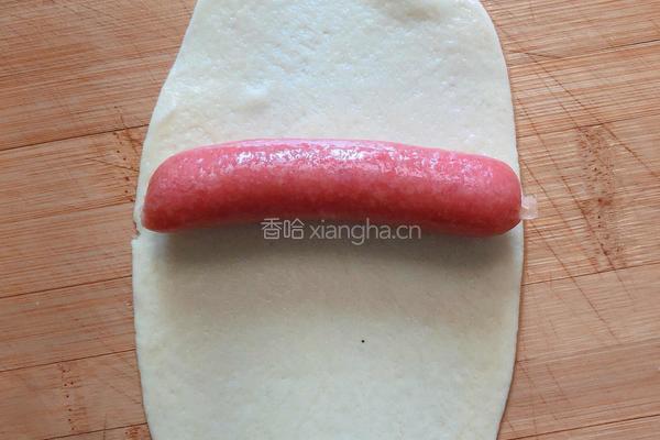  毛毛虫香肠芝士包的做法图解8