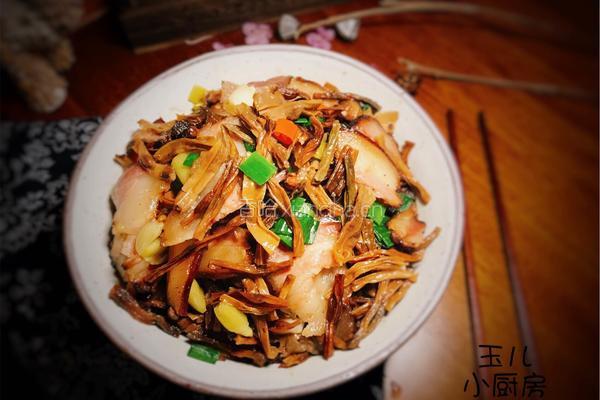 干豆角蒸腊肉的做法图解12