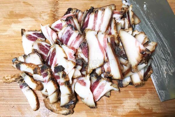 干豆角蒸腊肉的做法图解4