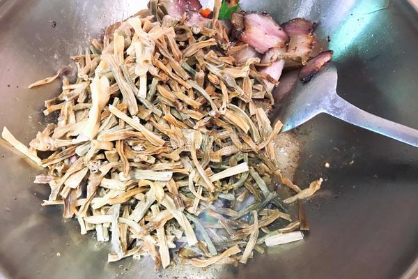 干豆角蒸腊肉的做法图解8