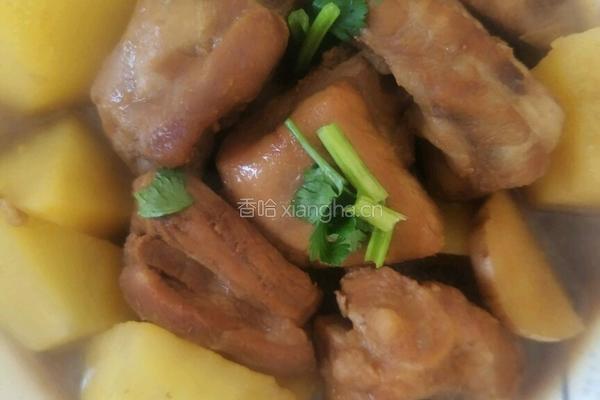 红烧排骨炖土豆的做法图解5