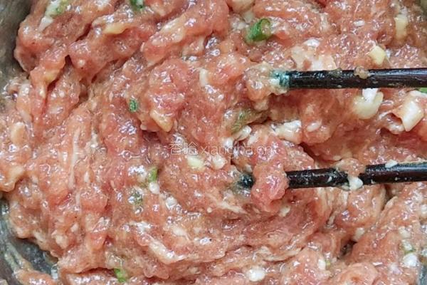 香菇酿肉的做法图解7