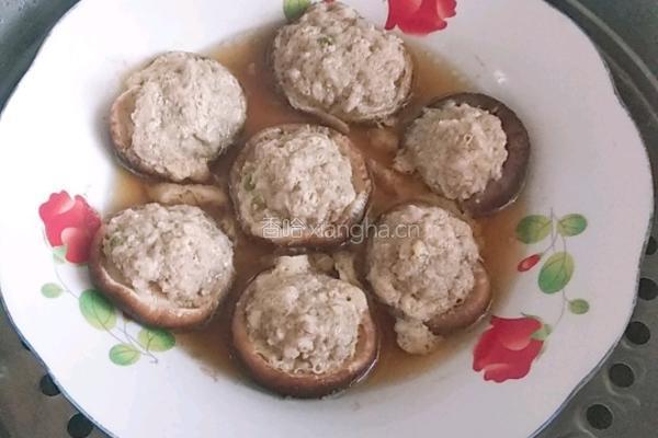 香菇酿肉的做法图解11