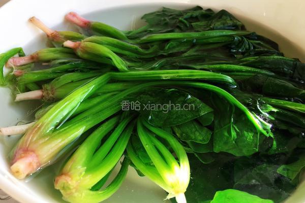菠菜虾仁蒸水蛋的做法图解2