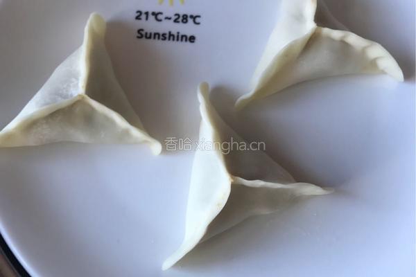 三角蒸饺的做法图解5