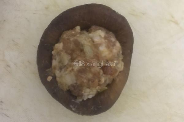 蒜蓉香菇蒸肉的做法图解3