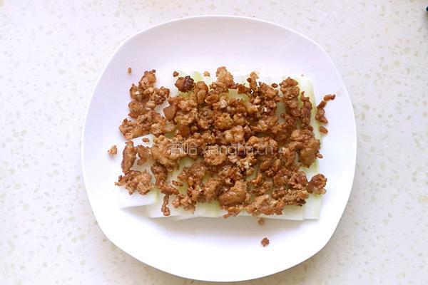 肉末冬瓜的做法图解5