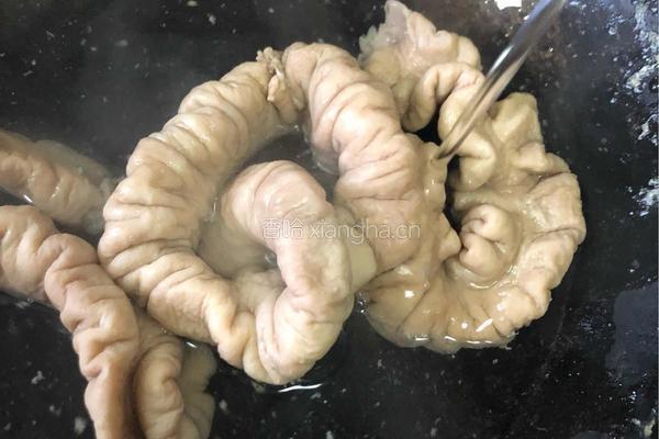 溜肥肠的做法图解4