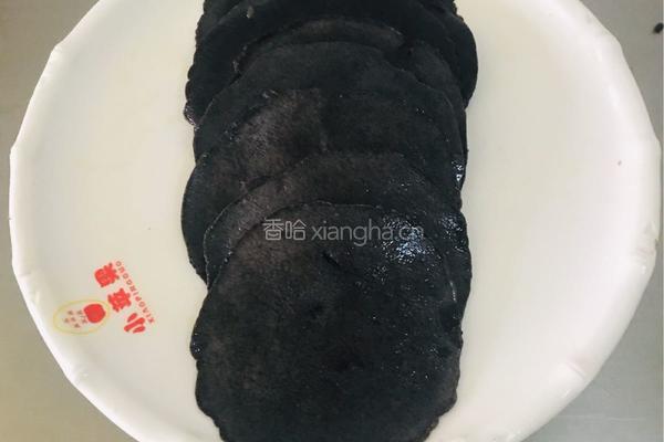 黑米面饼