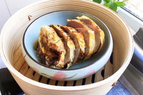 鸡汁蒸酥肉的做法图解10