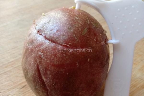 百香苹果汁的做法图解3
