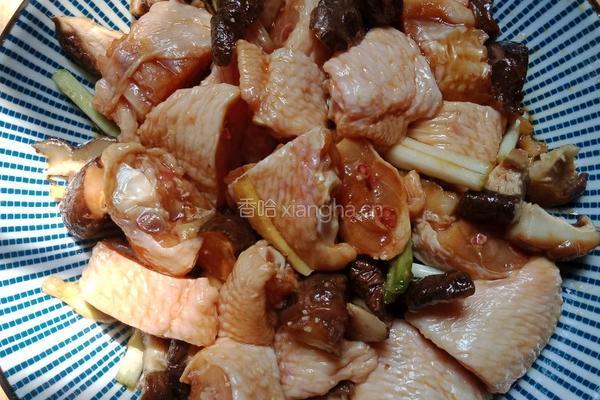 香菇蒸鸡翅的做法图解7