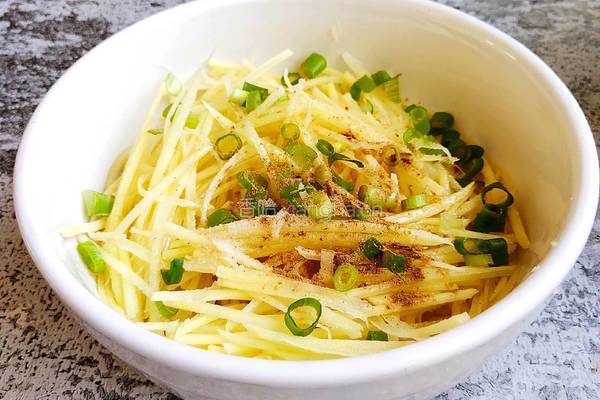 蒸土豆丝卷饼的做法图解5