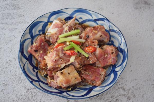 豆豉蒸排骨的做法图解5