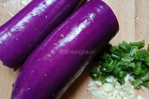 蒸茄子的做法图解2