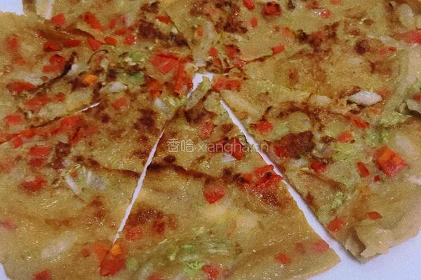 简单易学煎蛋饼 的做法图解4