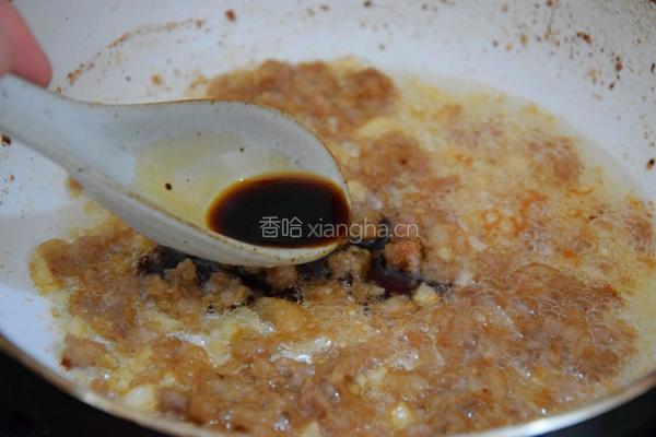 蒜香肉末西兰花的做法图解5