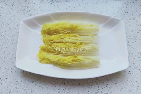 午餐肉蒸娃娃菜的做法图解5
