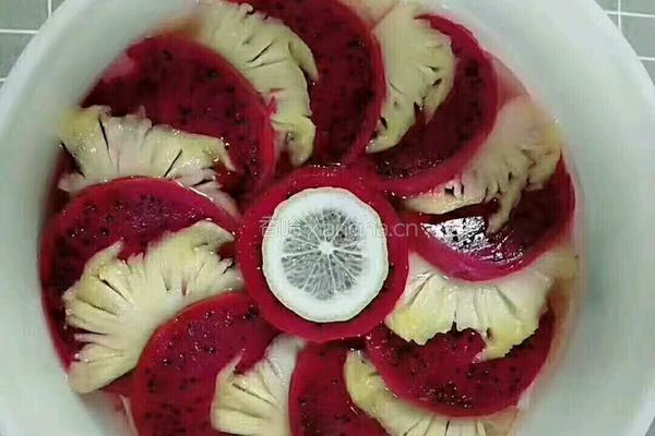 菠萝火龙果酵素的做法图解4