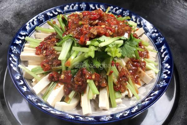 芹菜豆腐干的做法图解8