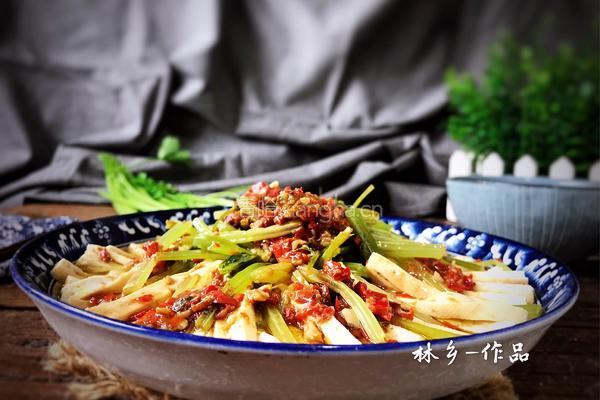 芹菜豆腐干的做法图解10