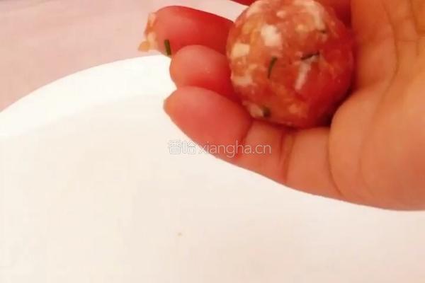 珍珠丸子的做法图解9
