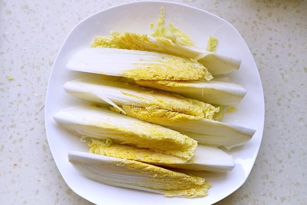 肉末蒸娃娃菜的做法图解2
