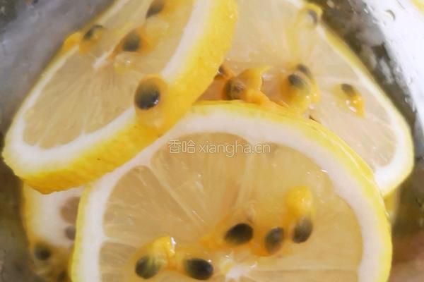 柠檬百香果的做法图解3