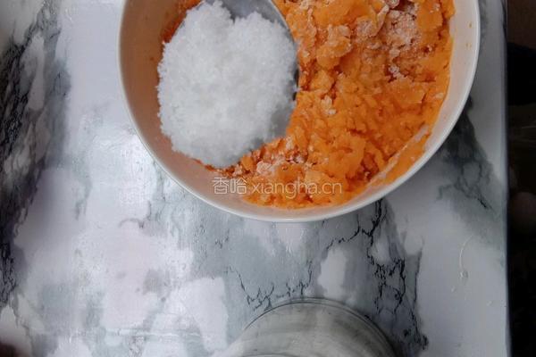 油炸红薯丸子的做法图解2