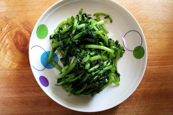 蒸茼蒿的做法图解4