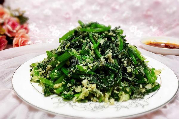 蒸茼蒿的做法图解13