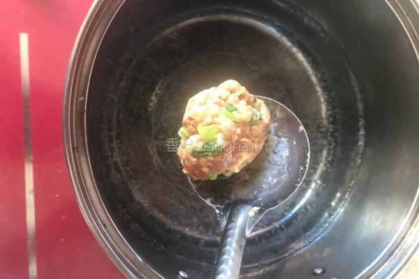 蒸菠菜丸子的做法图解5
