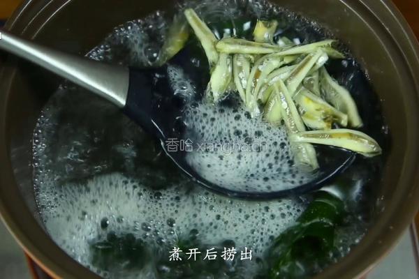 韩式鳀鱼年糕汤的做法图解6