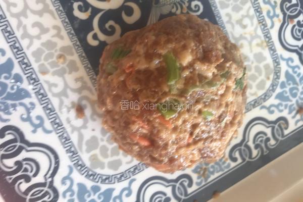 蒸狮子头的做法图解3