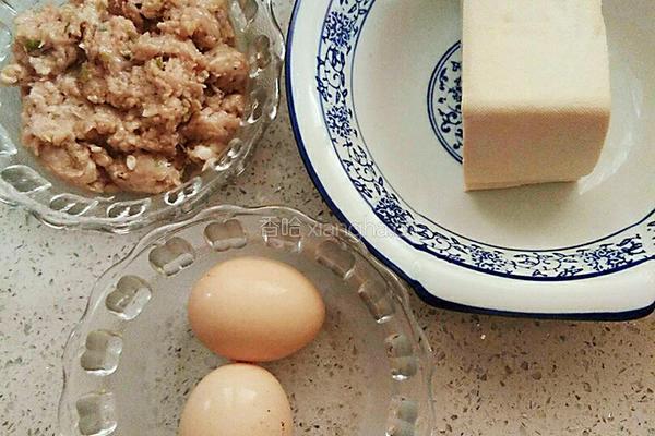 豆腐鸡蛋的做法图解2