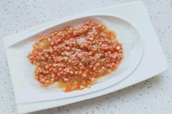 午餐肉蒸粉丝的做法图解8