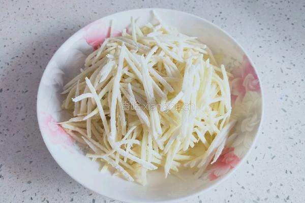 油滋了土豆丝的做法图解4