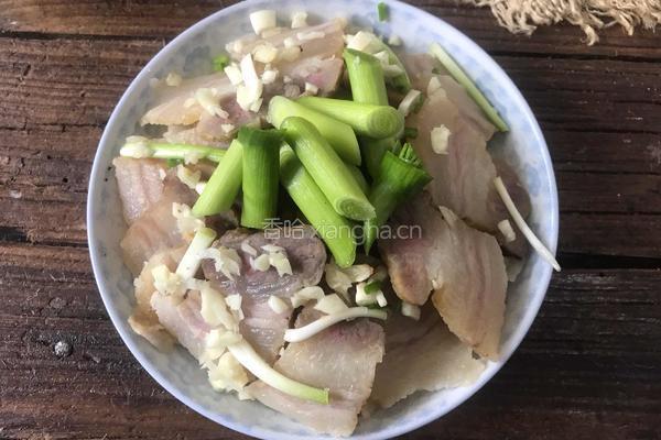 蒜香腊肉的做法图解5