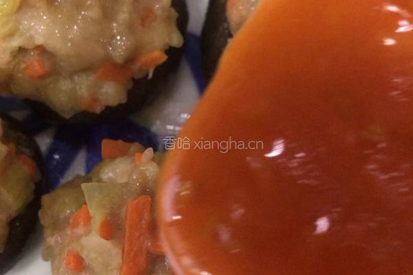 （蒸菜）香菇酿肉的做法图解11