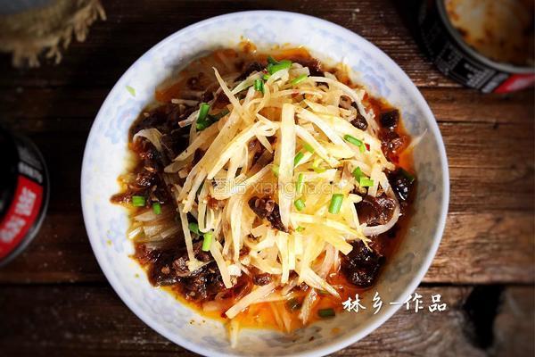 香菇酱拌萝卜丝的做法图解9