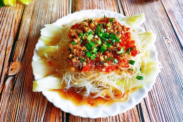 蒜蓉粉丝娃娃菜