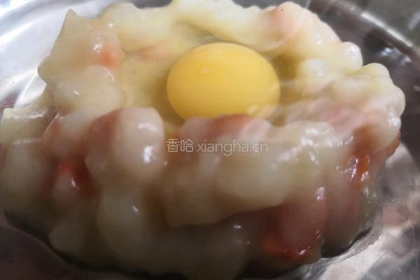 ＃蒸菜＃马铃薯泥酿鹌鹑蛋