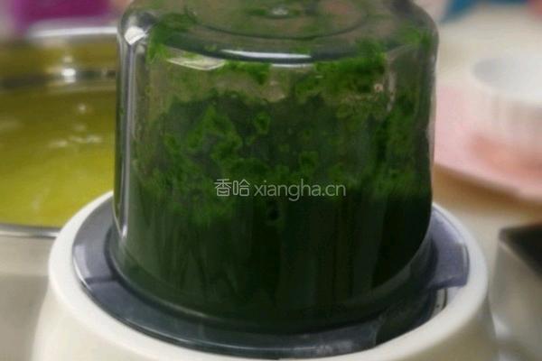 宝宝辅食系列～菠菜溶豆的做法图解2